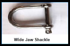 Wide Jaw Shackle